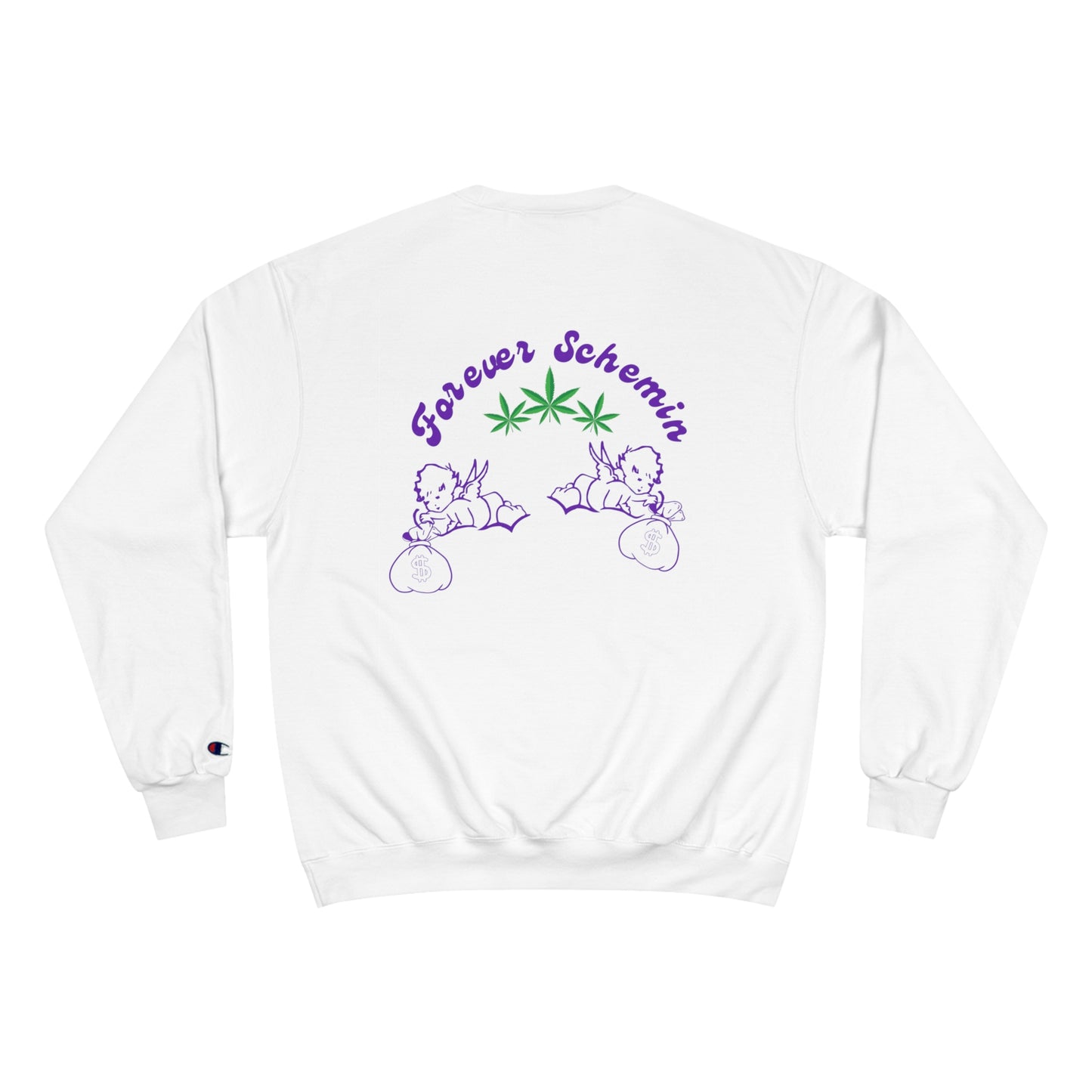 Plottin & $chemin 420 Champion Crewneck