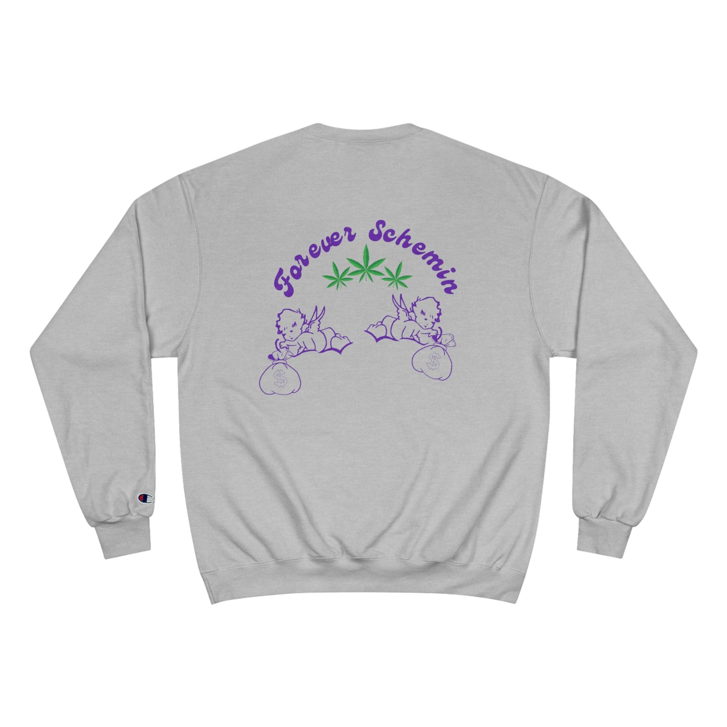 Plottin & $chemin 420 Champion Crewneck