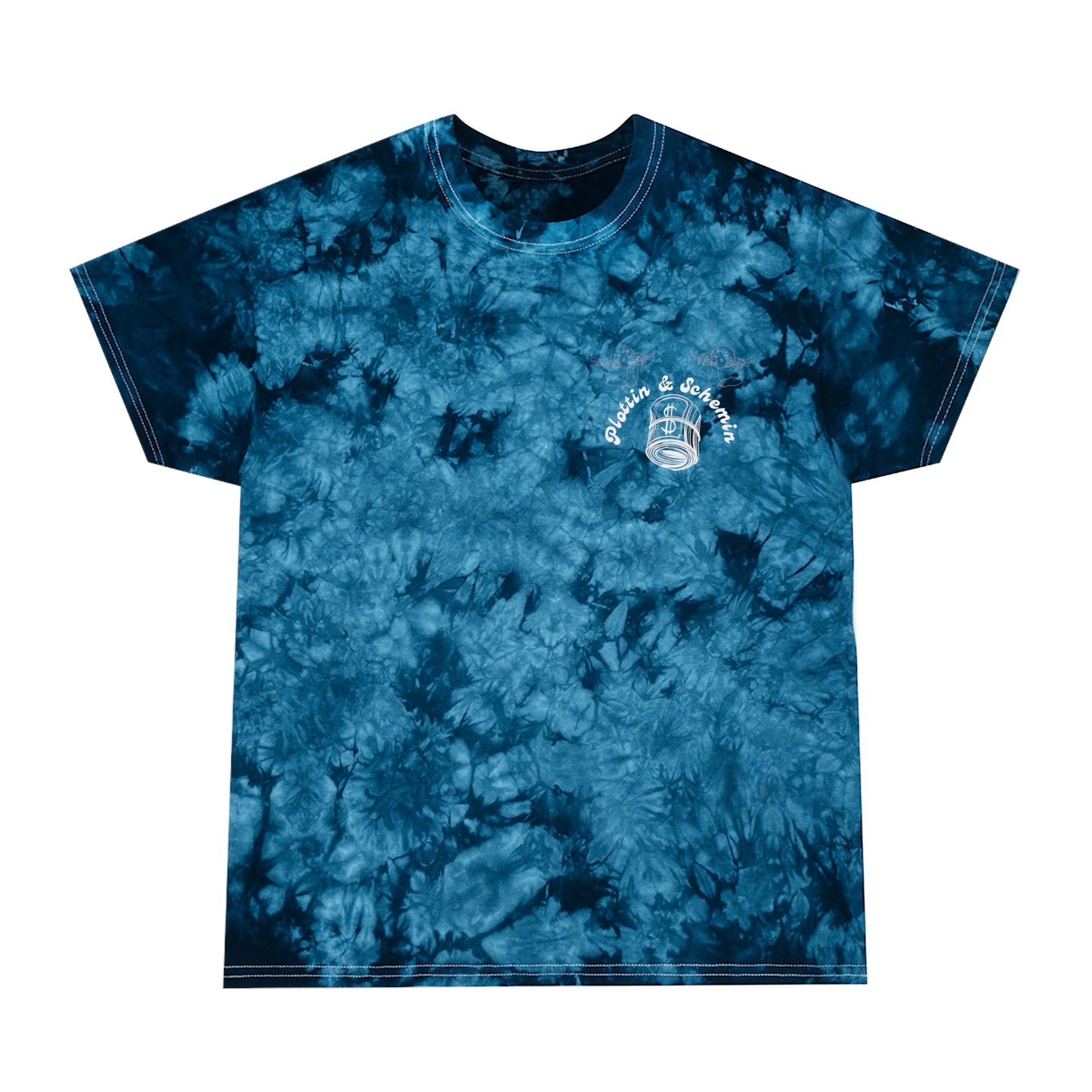 Plottin & $chemin Crystal Tie-Dye Tee