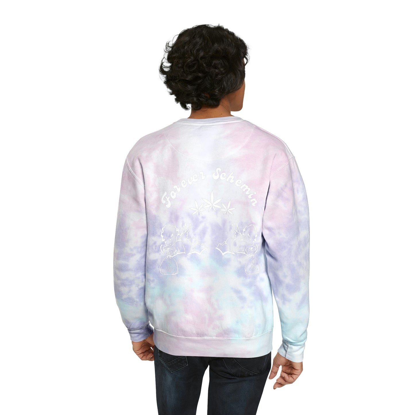 Plottin & $chemin 420 Tie-Dye Crewneck