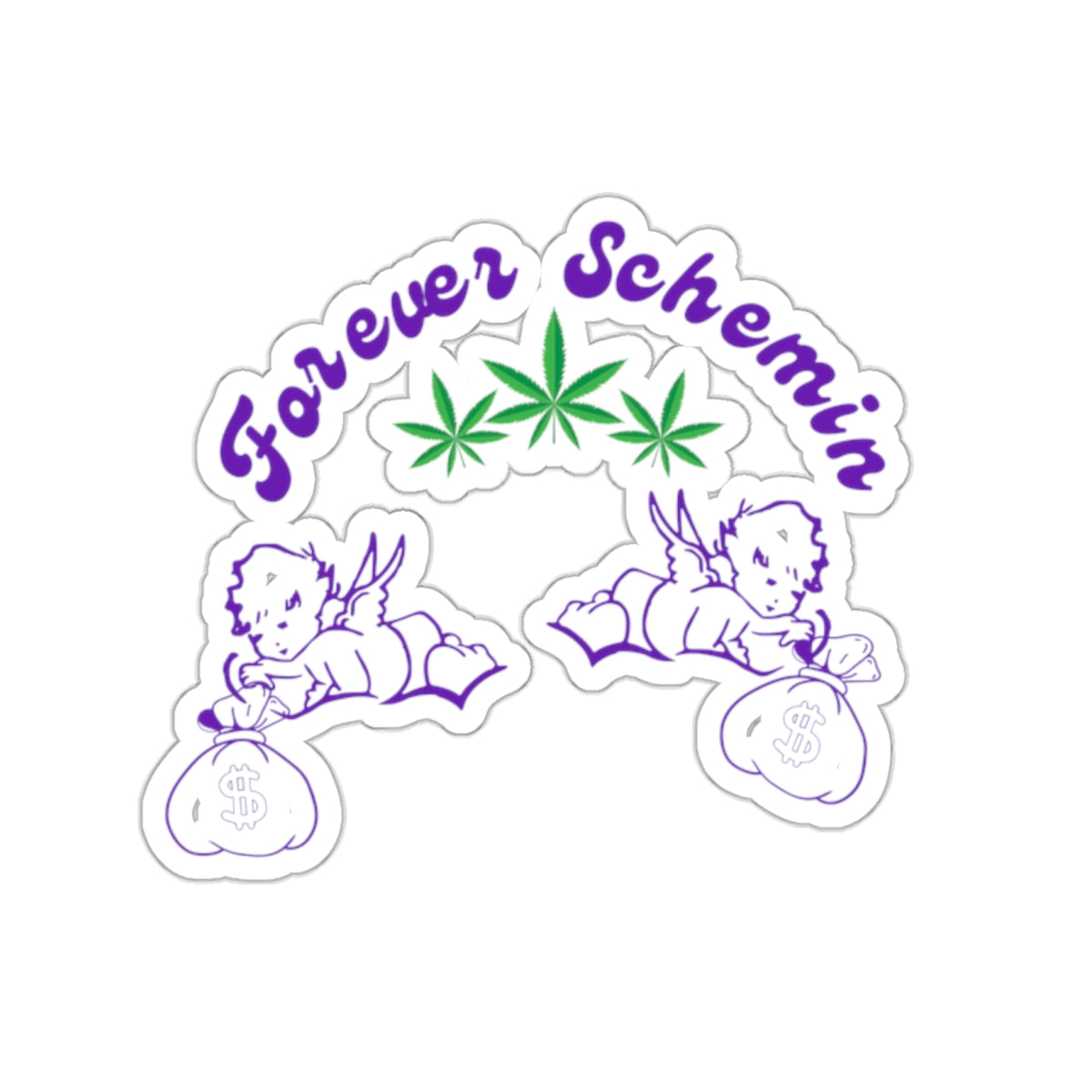 Plottin & $chemin 420 Stickers