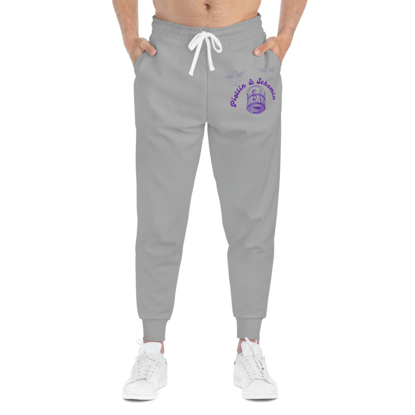 Plottin & $chemin Grey Joggers