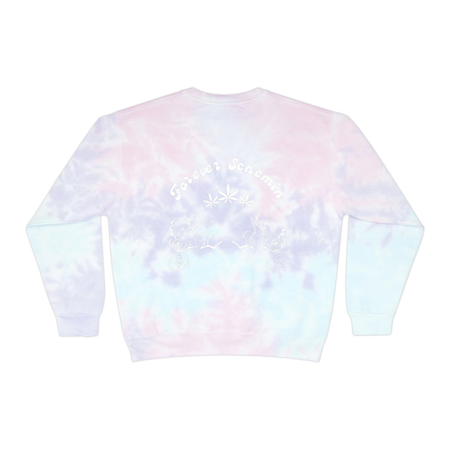 Plottin & $chemin 420 Tie-Dye Crewneck