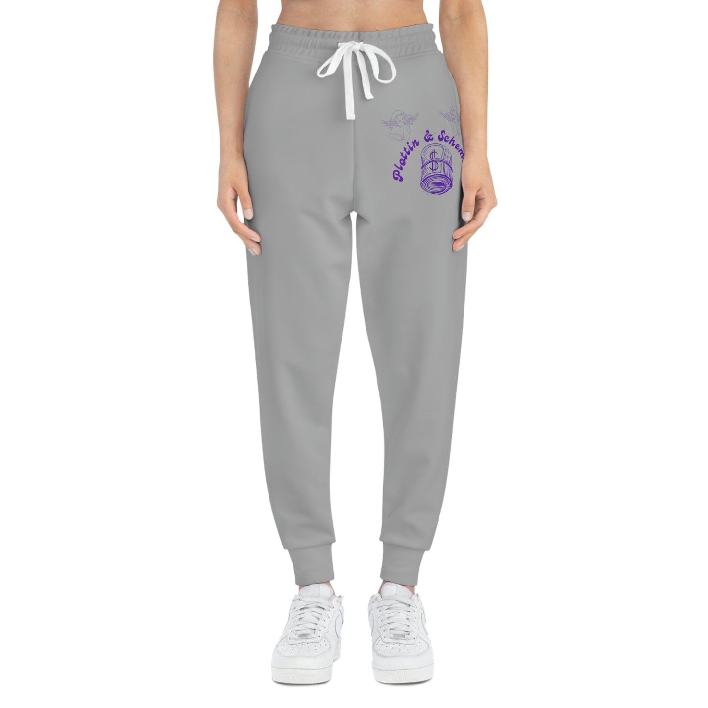 Plottin & $chemin Grey Joggers