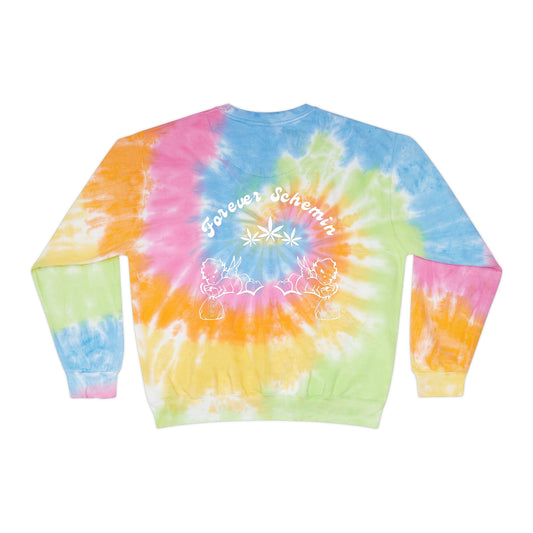 Plottin & $chemin 420 Tie-Dye Crewneck