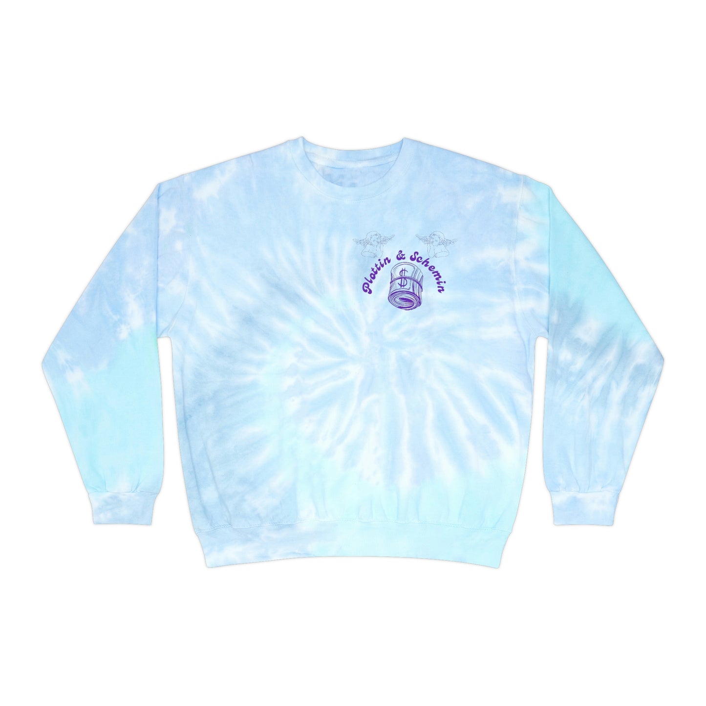 Plottin & $chemin 420 Tie-Dye Crewneck